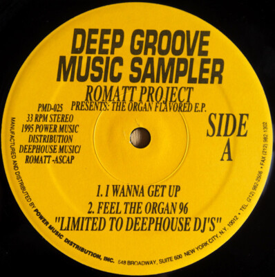 Romatt - The Organ Flavored E.P. (12'', EP) (Very Good Plus (VG+)) - 1204468359