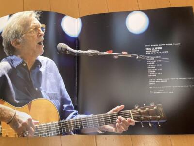 Tour in Japan ERIC CLAPTON JAPAN TOUR 2016 Pamphlet Complete Track 