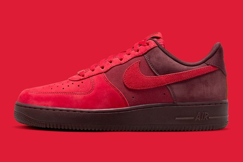 Nike Air Force 1 07 Low Layers of Love Gym Red Burgundy Crush FZ4033-657 Men NBY - 第 1/7 張圖片