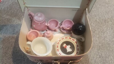 Pre-owned mix and match Hamleys mini tea set with box