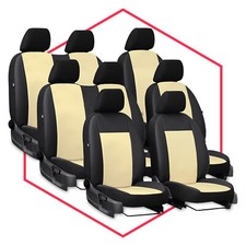 Autositzbezüge Schonbezüge 8-Sitze für Mercedes V-Klasse W447 (14-) Sitzschoner