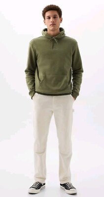 新品未使用 deps ARCH LOGO PILE SWEAT Green VintageSoft Arch Logo Hoodie | Gap