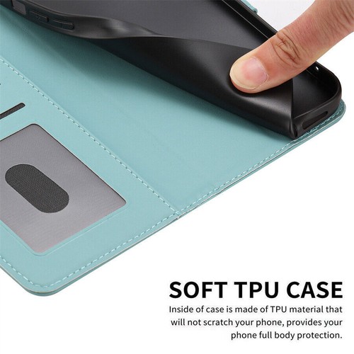 Bear Cat Panda Wallet Phone Case for iPhone 14 13 16 15 12 11 Pro Max XR 6 7 8 - Picture 3 of 14