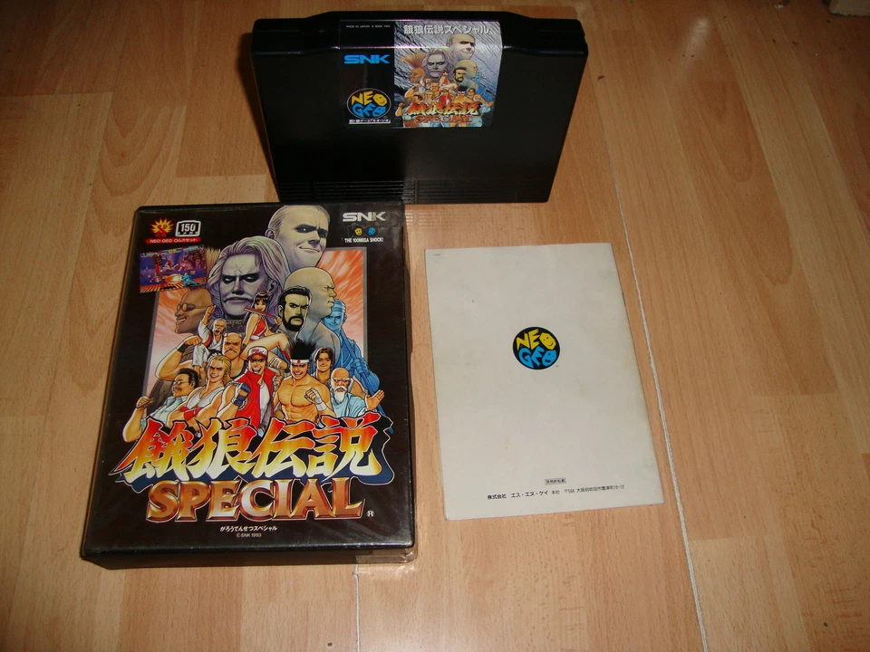FATAL FURY SPECIAL FOR NEO GEO AES IN CARTRIDGE JAPANESE VERSION USED COMPLETE - Imagen 2 de 4