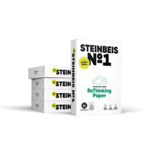 STEINBEIS NO.1 CLASSIC RECYCLED A4 PAPER 80gsm 2500 SHEETS BOX - 1 2 3 BOXES+24h