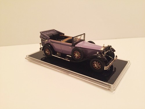 1/43 1928 MERCEDES BENZ 460 “NURBURG" Cabriolet D Top Down Handmade - Picture 6 of 6