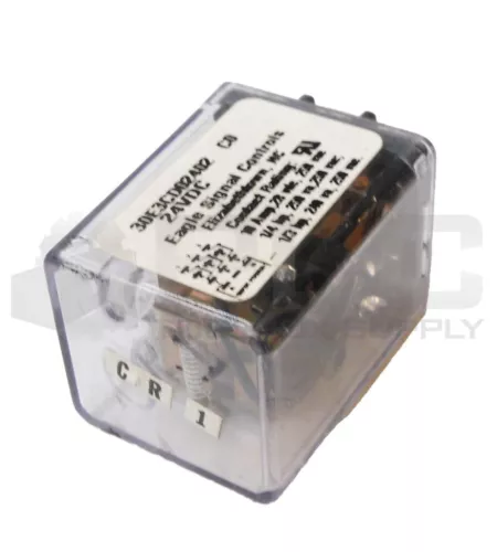 EAGLE SIGNAL CONTROLS 30E3CD02402 RELAY 24VDC 10A 250VAC