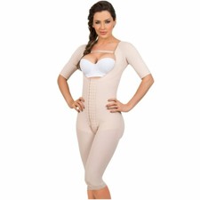 Faja Colombiana MariaE 9142 Long Sleeves Postoperative Shapewear With Bust Strap