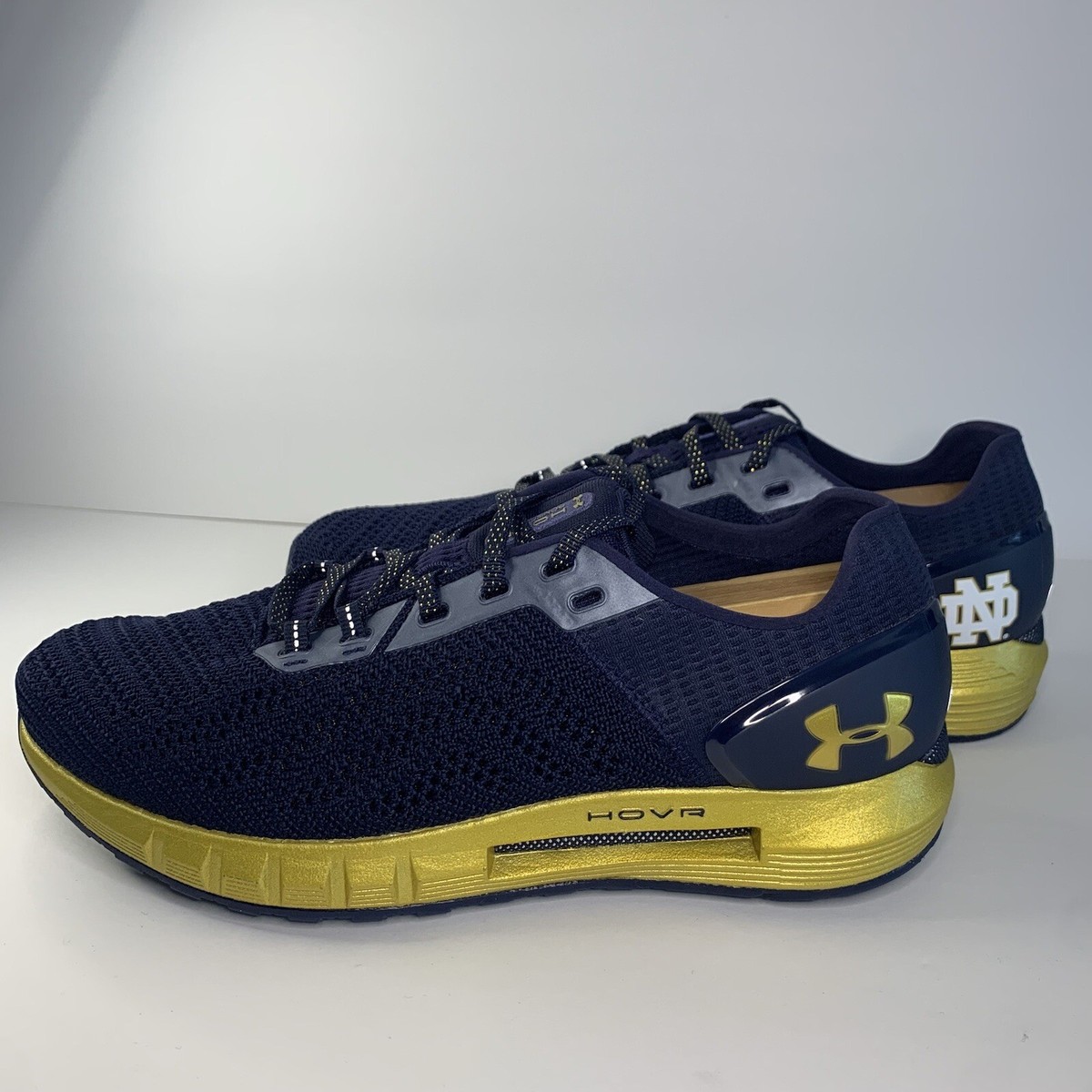 Women's Under Armour HOVR Sonic 2 NCAA Notre Dame Running Shoes