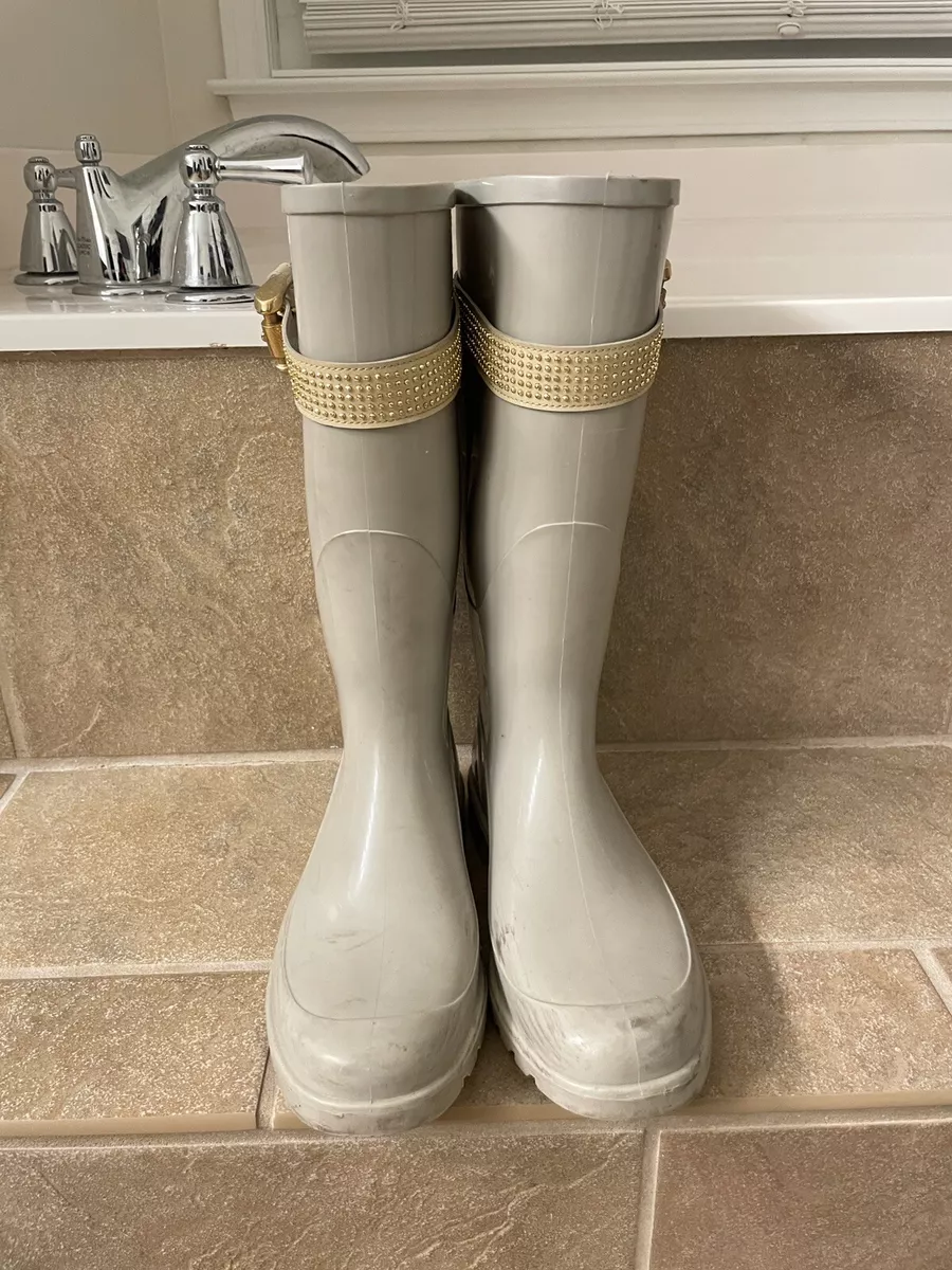 Burberry rain top boots 38