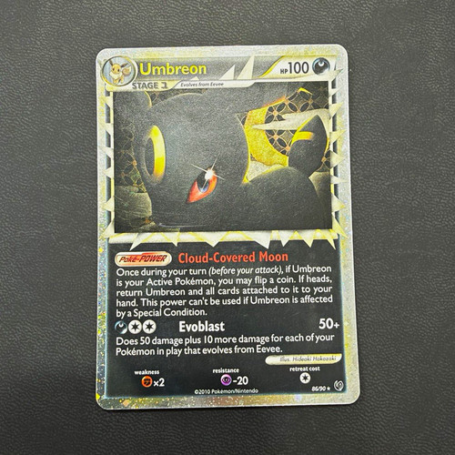 Umbreon (2010) Undaunted 86/90 Holo 100HP English 🔥