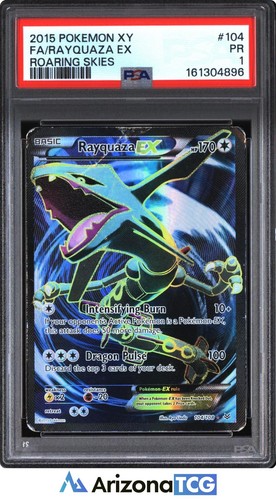 Rayquaza-EX graded PSA 1 for sale on eBay