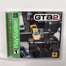 Sony PlayStation PS1 Bundle SCPH-9001 Console + Controllers + Cables + GTA2 Game