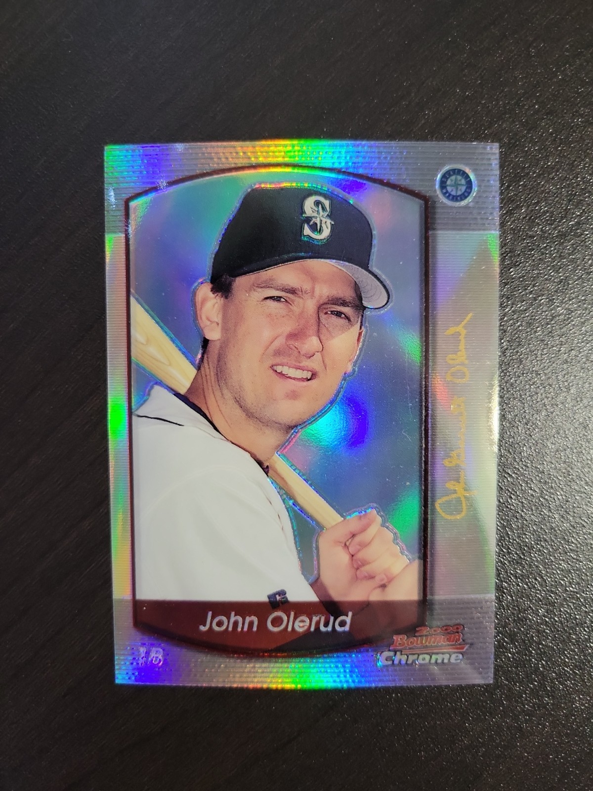 2000 Bowman Chrome John Olerud #74 Retro-Future Refractor
