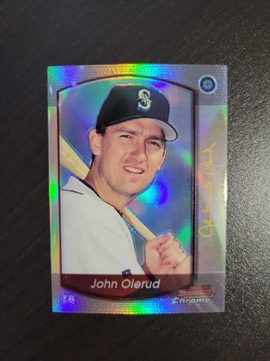 2000 Bowman Chrome John Olerud #74 Retro-Future Refractor