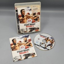 Fight Night Round 4 (Sony PlayStation 3, 2009) PS3 / Complete / Tested