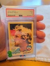 1978 Topps Baseball #100 George Brett VG PSA 5