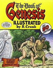 THE BOOK OF GENESIS ILLUSTRATED BY R. CRUMB - Hardcover **BRAND NEW**
