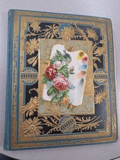 SUPER Victorian Trade Card Die Cut Album Advertising Scrapbook 450+ Lot