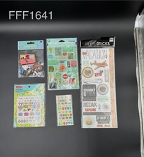 Travel Scrap Book Sticker Lot of 5pcs