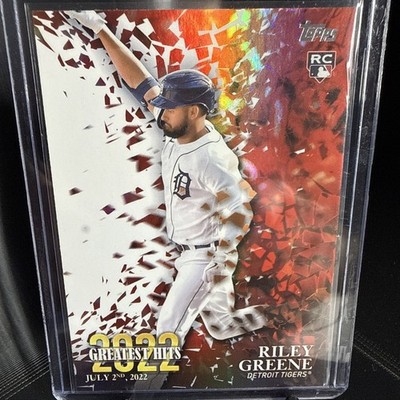 2023 Topps Series 1 - 2022's Greatest Hits Riley Greene #22GH-10 (RC)