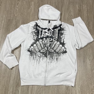 Tap-out Hoodie L Y2k MMA Mixed Martial Arts Work-out Fight Night