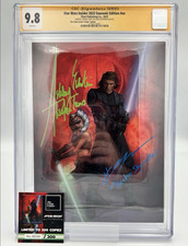 Star Wars Insider CGC 9.8 2X Signed Ashley Ec...
