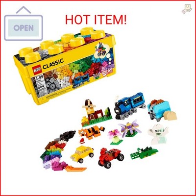 LEGO Classic Medium Creative Brick Box 10696 Building Toy Set - Featuring Storag