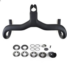 Road CyclingCarbon Fiber Integrated Drop Bar Internal Routing with Washers