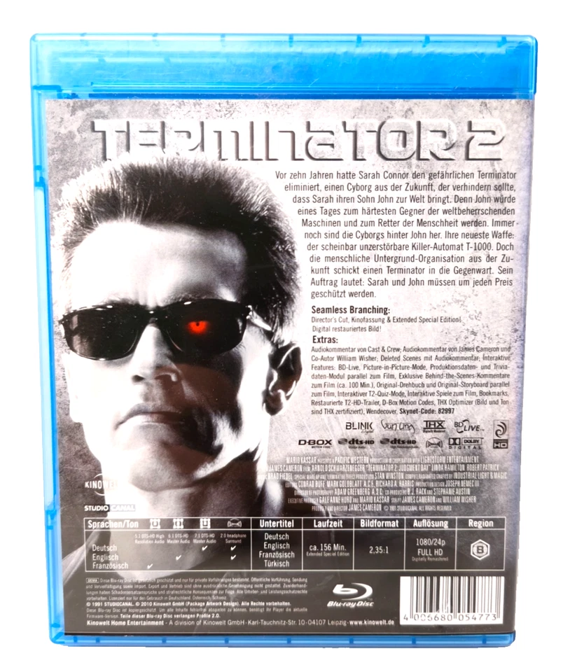 TERMINATOR 2 JUDGMENT DAY Blu-ray Special Edition - Bild 2 von 4