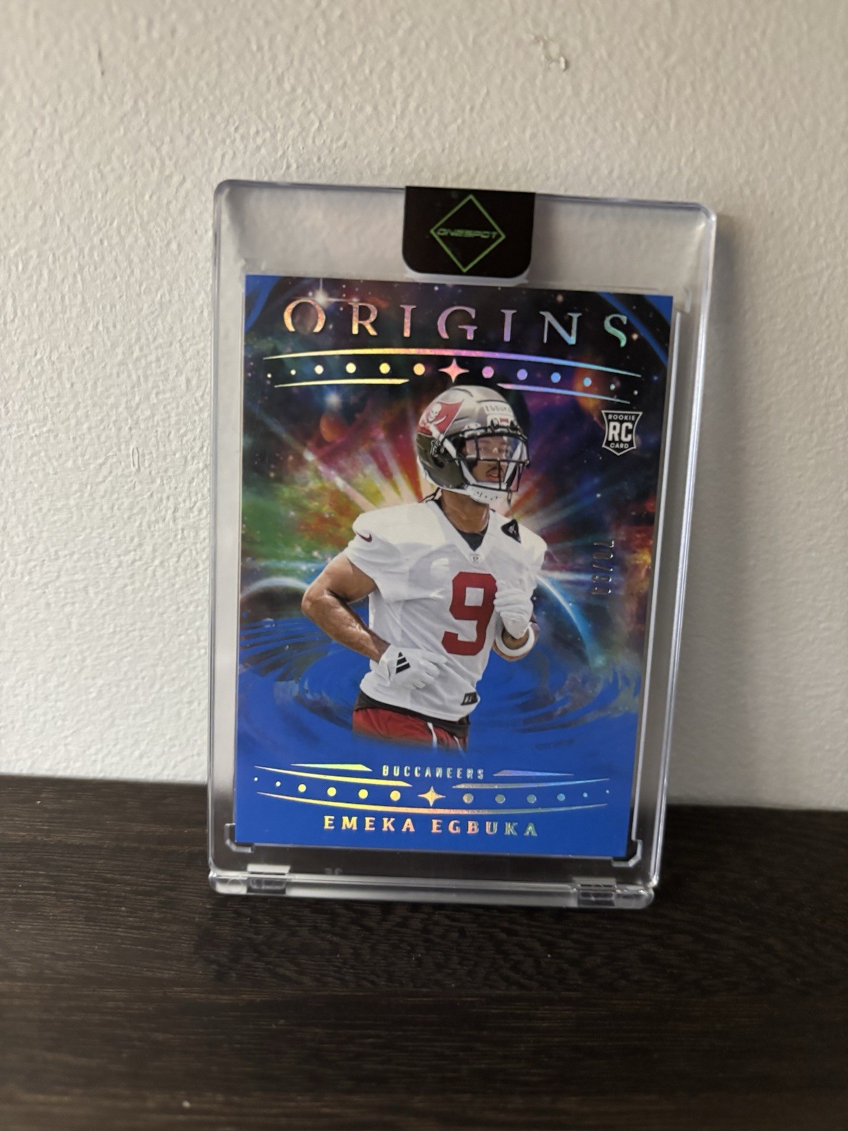 2025 Panini Origins - Rookies Emeka Egbuka, Emeka Egbuka #146 Blue /99 (RC)