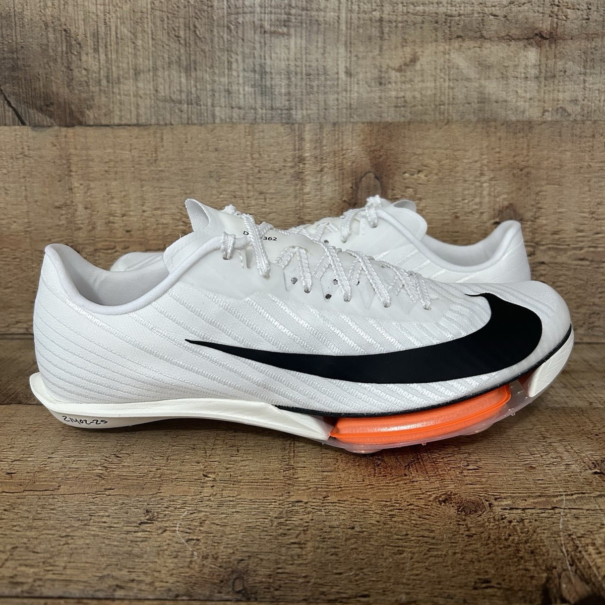Nike Air Zoom Maxfly 2 Proto White Track Spikes Men's 7 Women's