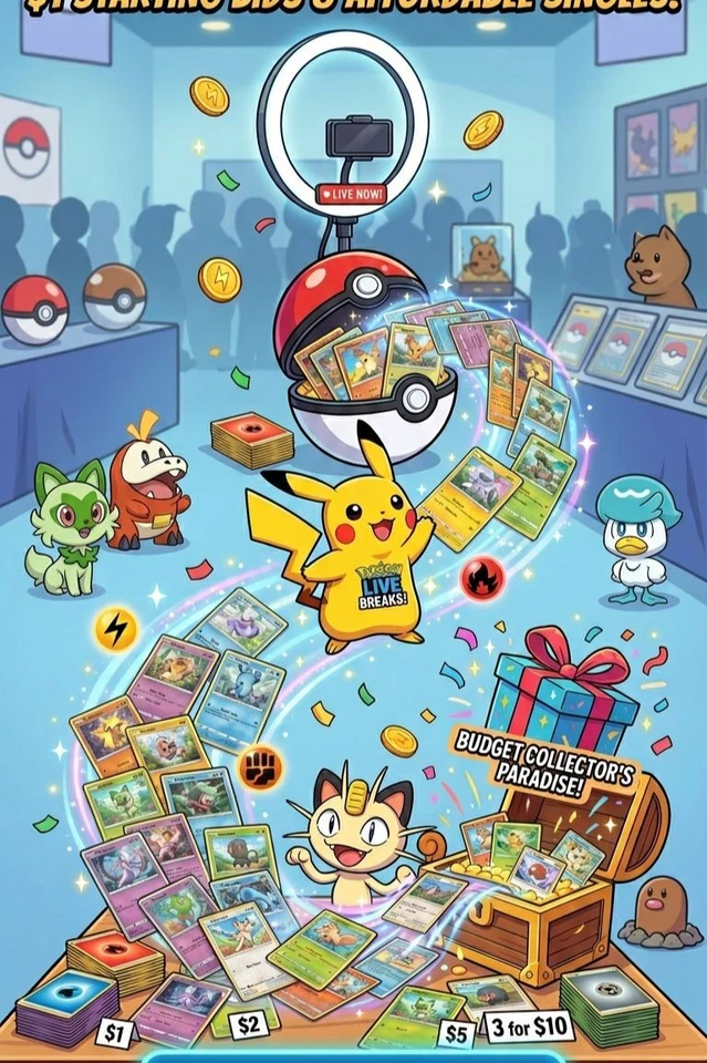 pokemon $1 Start!! Deal for Everyone!!