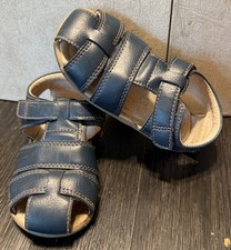 See Kai Run Jude IV Blue Leather Toddler Size 8