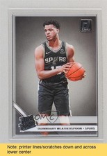 2019-20 Panini Clearly Donruss Rated Rookie Quinndary Weatherspoon #93 READ 0b3