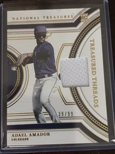 2024 Panini National Treasures - Treasured Threads Adael Amador #TT-AA /99 (MEM,
