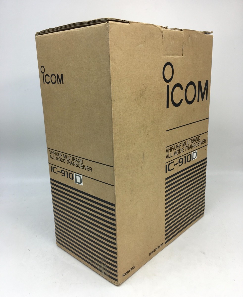ICOM IC-910D 144/430MHz All Mode Transceiver w/Mic etc. Tested