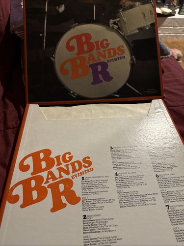 BIG BAND REVISITED 8 -12"LP's BOX SET COLOMBIA MUSIC, MUSICAL TREASURIES MINT - Picture 1 of 24
