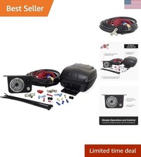 Universal Air Shock Controller - 160 PSI Compressor & Pressure Gauge Included image
