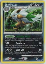 Shiftry 13/111 Holo Rare Rising Rivals Pokemon Heavily Played
