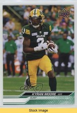 2024 Upper Deck CFL Green Kyran Moore #31 READ 0wr