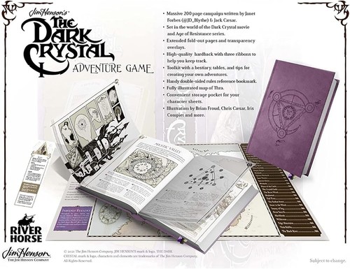 The Dark Crystal Adventure Game - RPG Hardcover Buch, 290+ vollfarbige Seiten, Rolle - Bild 4 von 11