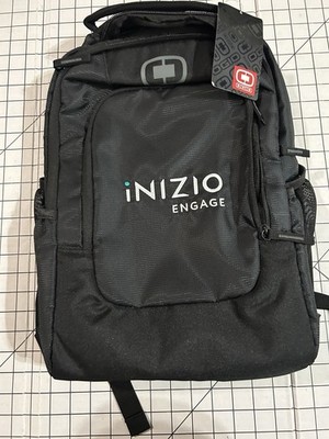 Ogio Logan Padded Backpack Laptop Bag 411092 Black  Inizio Engage  NWT