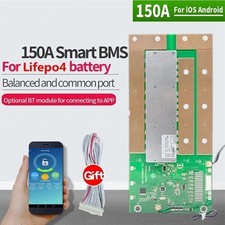Us - Jbd 4s 12v8s 24v 150a Lifepo4 Smart Battery Bms Board Balancer Wbluetooth Us - Jbd 4s 12v8s 24v 150a Lifepo4 Smart Battery Bms Board Balancer Wbluetooth