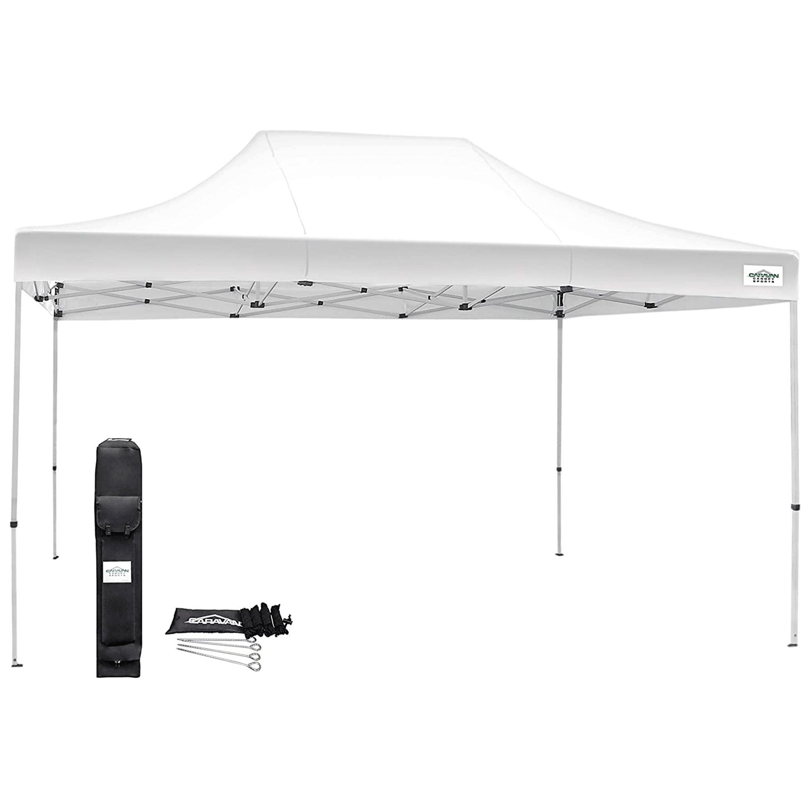 Titanshade 10 By 15 Foot Instant Steel Frame Canopy Kit, Whi