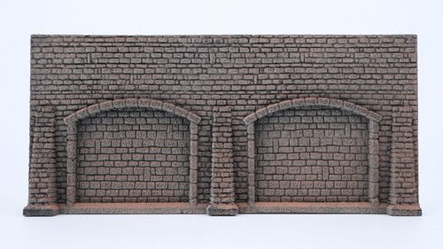 NOCH H0 58121 Muro porticada 26x12 cm | Condition: Gebraucht