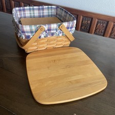 LONGABERGER GRANDMA BONNIE S TWO PIE BASKET P...
