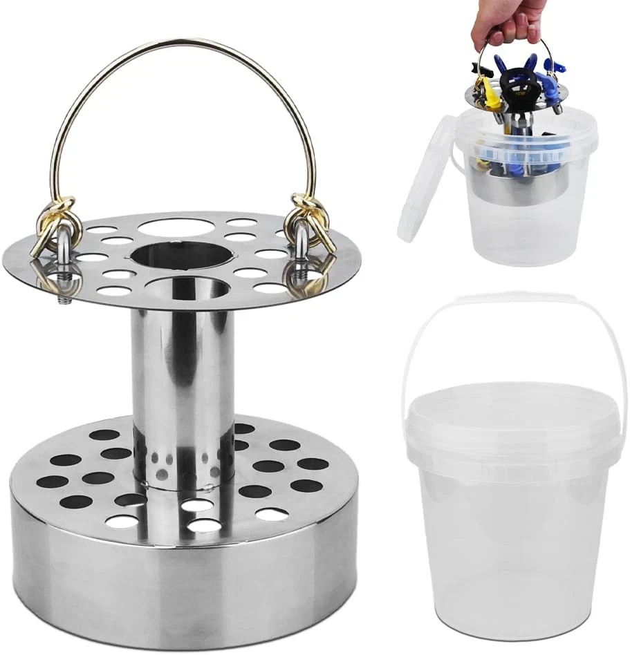 Cleaner And Organizer. Keeps Your Spray Nozzle Tips, Housing