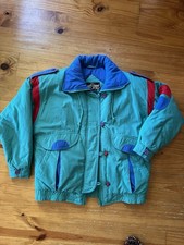1980s Womens Puffer Hot Spices Ski Jacket Euc S/M