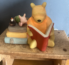 Vintage 1995 Disney Classic Winnie The Pooh  Piglet Reading Night Light - 1995